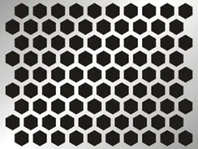 Perforated Metal Hexagonal Perforation hexagonal perforation